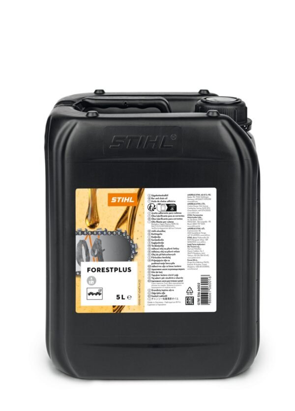 óleo Forest Plus mineral 5L para corrente ForestPlus, Óleo de corrente 5 l